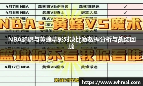 28ngNBA鹈鹕与黄蜂精彩对决比赛数据分析与战绩回顾